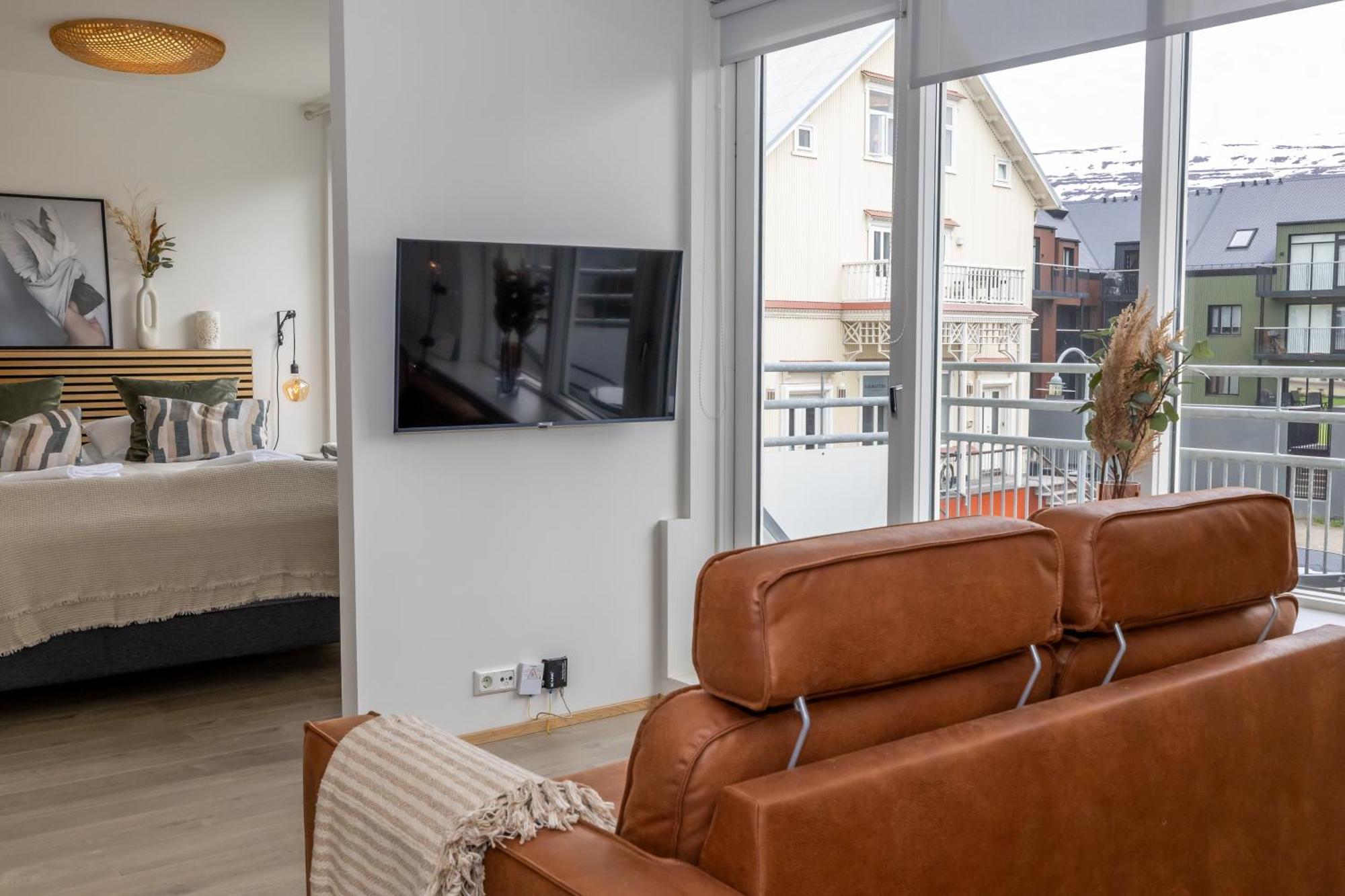 Charming Deluxe Apartment Akureyri Szoba fotó