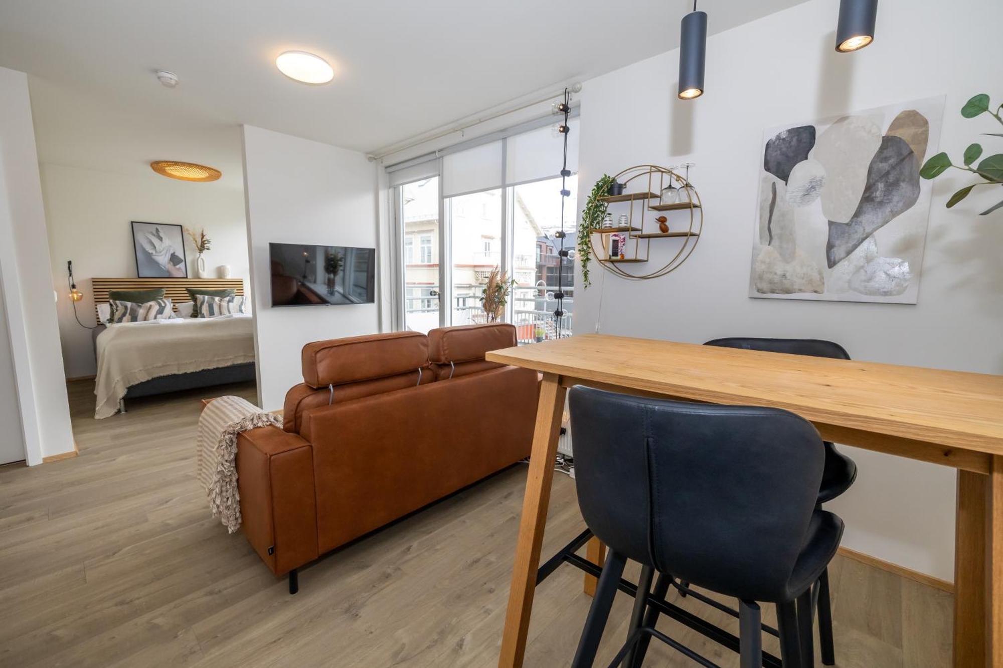 Charming Deluxe Apartment Akureyri Szoba fotó